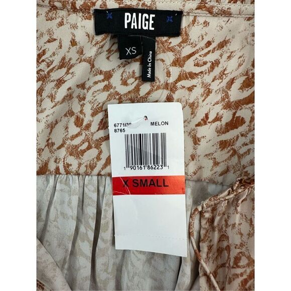 NWT PAIGE Kaylene Satin Mini Dress - Picture 3 of 13